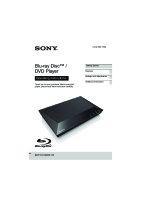 Sony BDP-S1100 - Owners Manual 